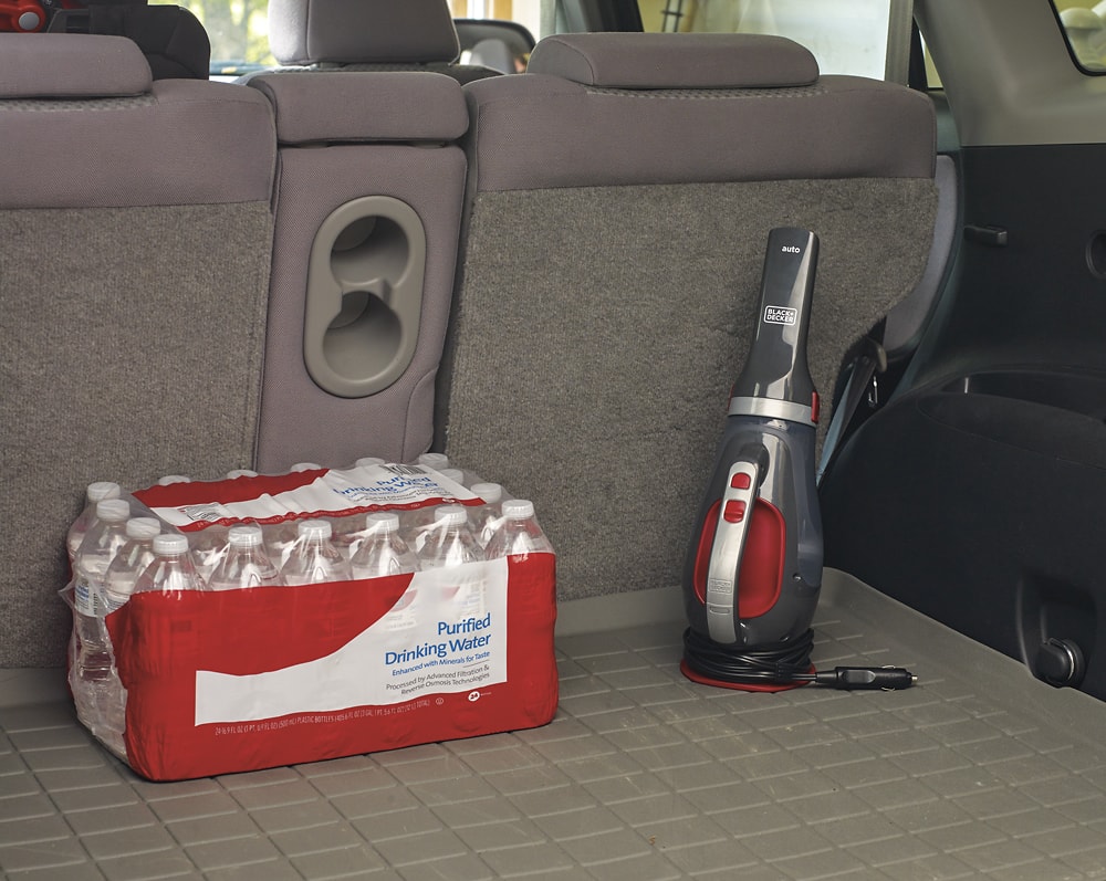 Black & Decker - Automotive Bagless Hand Vac - Titanium/Red - AlternateView17 Zoom