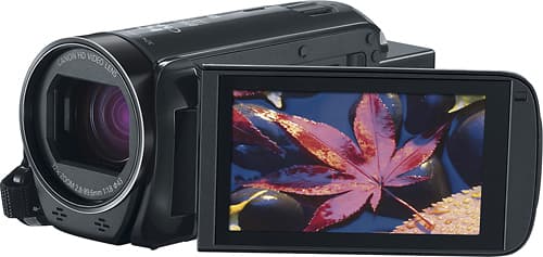 Canon - VIXIA HF R72 32GB HD Flash Memory Camcorder - Angle