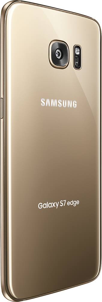 Samsung - Galaxy S7 edge 32GB - Gold Platinum (Sprint) - AlternateView11 Zoom
