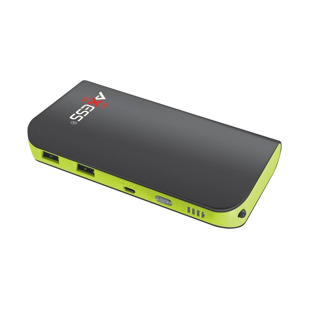 Questions And Answers Axxess Mah Power Bank Gray With Green Trim