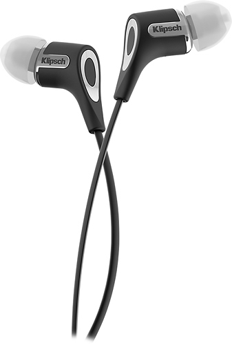 Klipsch R6 In-Ear Wired Headphones (Black) - Manufacturer Refurbished