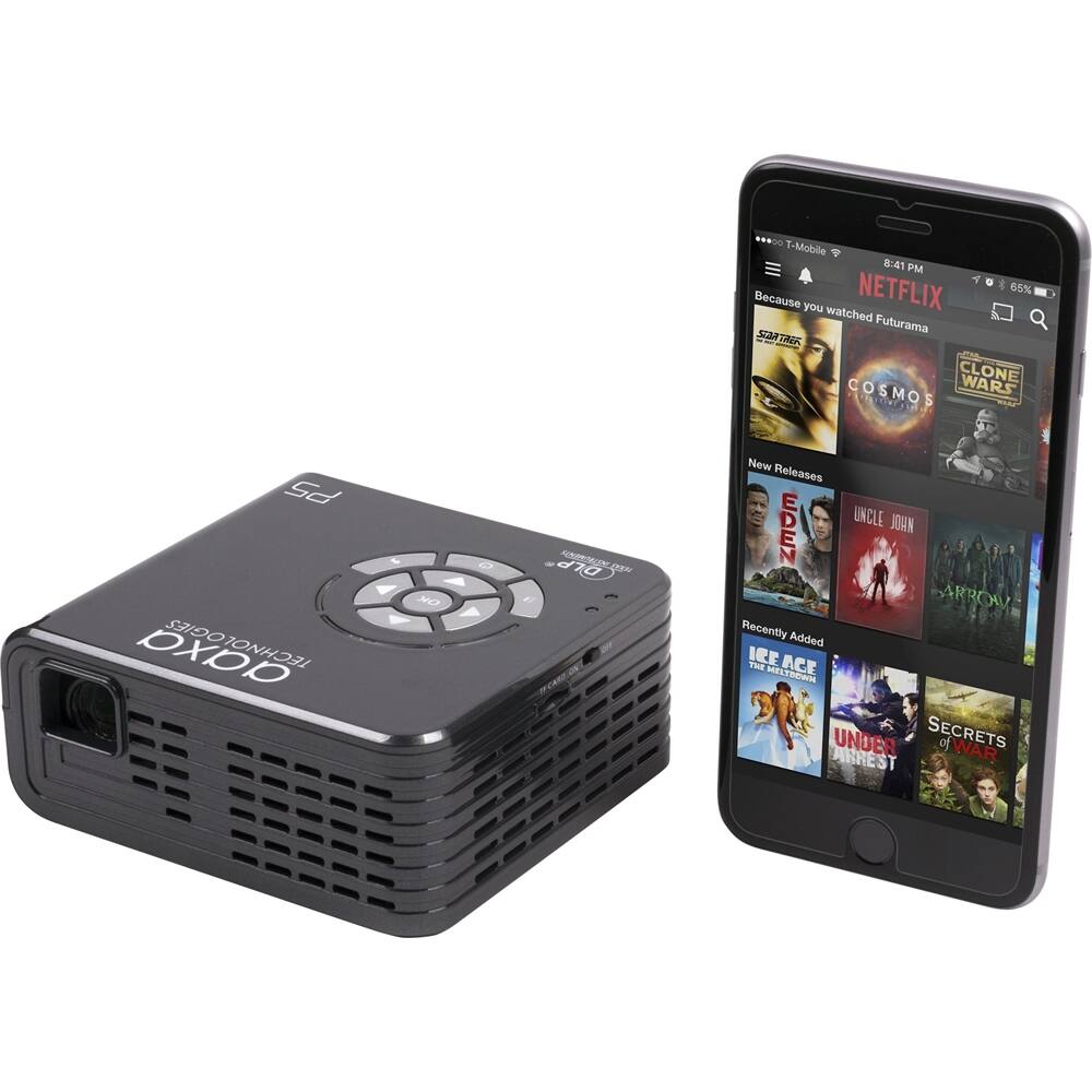 AAXA - P5 Pico 720p DLP Projector - Gray - Angle Zoom