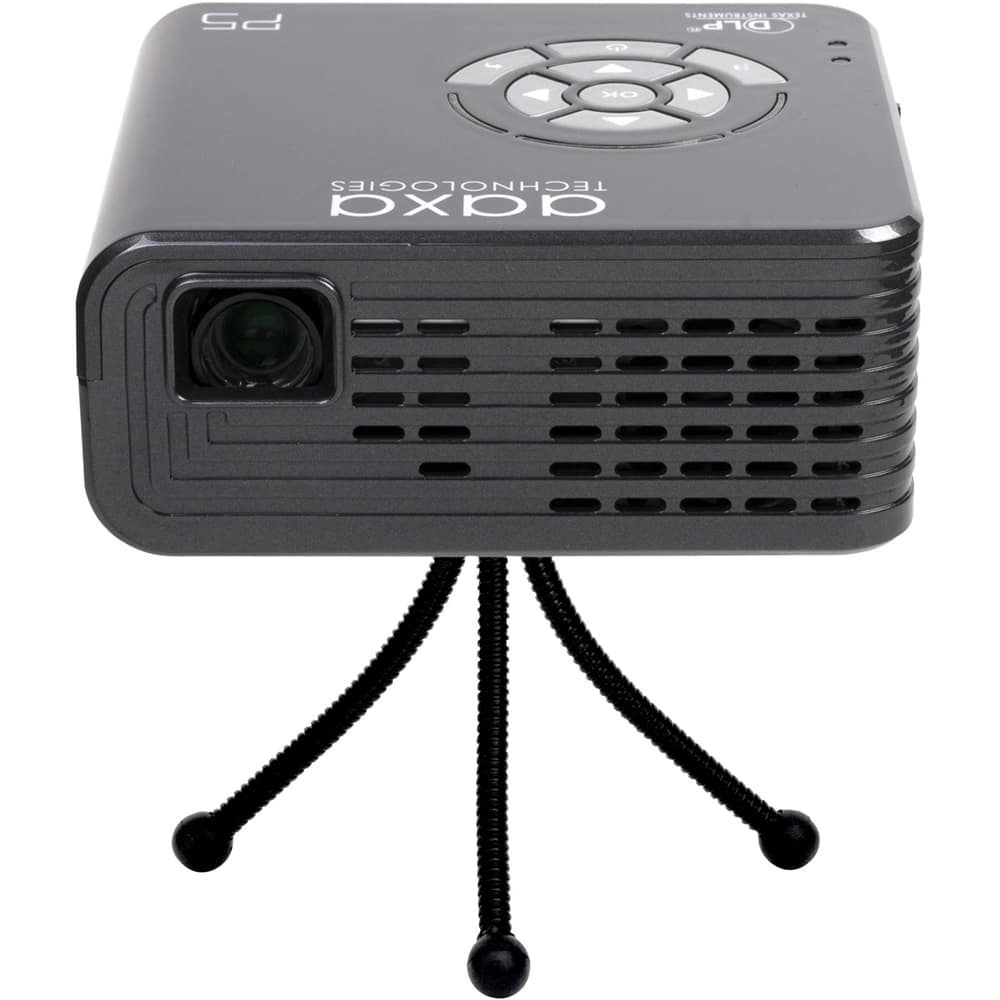 AAXA - P5 Pico 720p DLP Projector - Gray - Front Zoom