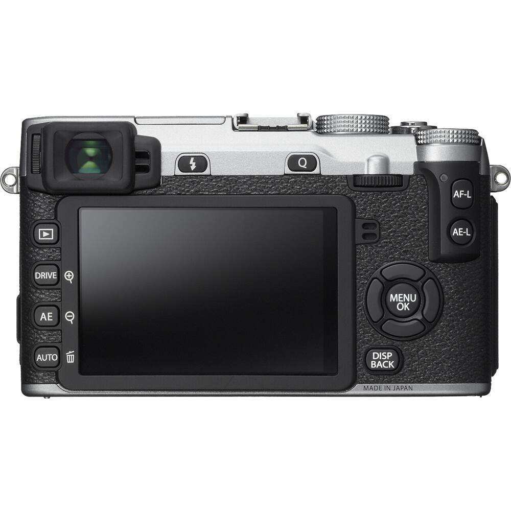 Best Buy Fujifilm X Series X E S Mirrorless Camera Body Only Silver