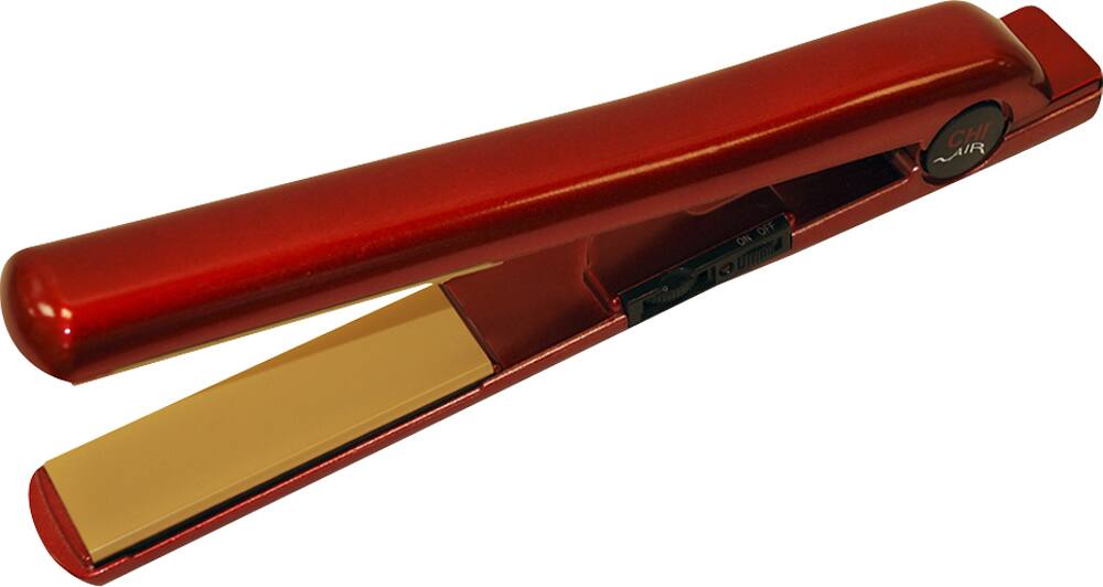 CHI - Air Classic Tourmaline Ceramic 1" Flat Iron - Fire Red - Angle Zoom