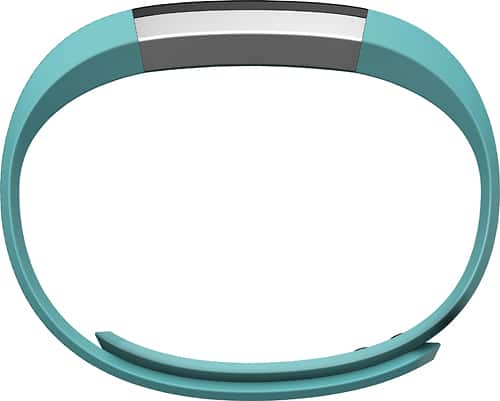 Fitbit - Alta Classic Accessory Band for Fitbit Alta Wireless Activity and Sleep Tracker - Teal - Larger Front