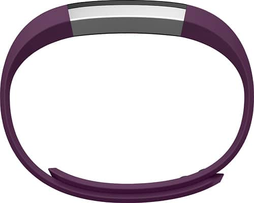 Fitbit - Alta Classic Accessory Band for Fitbit Alta Wireless Activity and Sleep Tracker - Plum - Larger Front