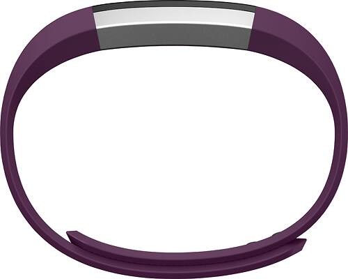 Fitbit - Alta Classic Accessory Band for Fitbit Alta Wireless Activity and Sleep Tracker - Plum - Larger Front