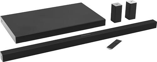 VIZIO - SmartCast™ 5.1-Channel Soundbar System with 26.5" Wireless Subwoofer - Black - Larger Front
