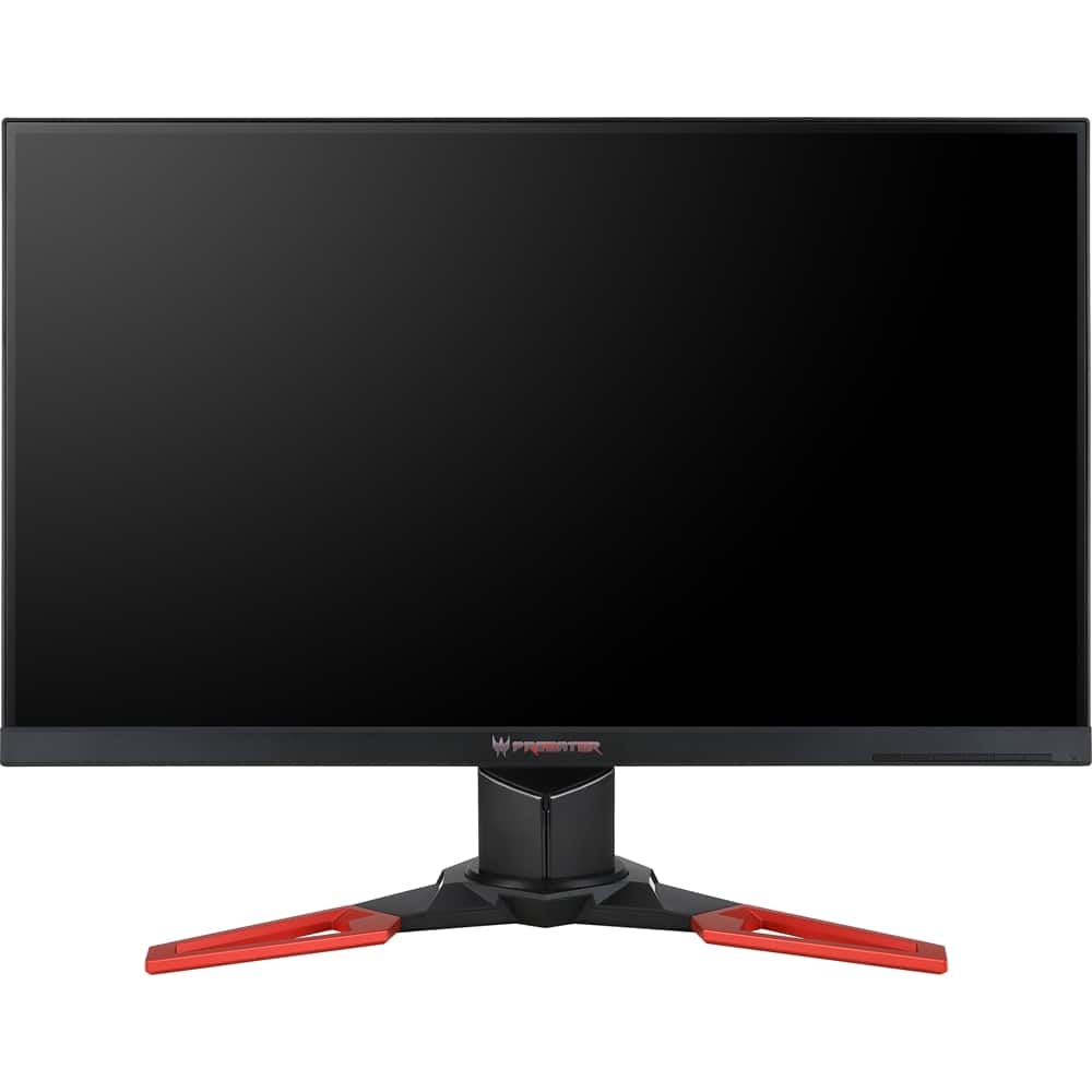 Acer - Predator XB1 27" IPS LCD 4K UHD GSync Monitor - Black - Larger Front
