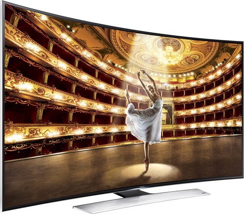 Samsung UN65HU9000 65" Curved 4K Ultra HD 120Hz 3D Smart LED-LCD HDTV