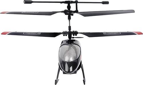 Protocol - TurboHawk 3.5-Channel Radio-Controlled Helicopter - Black/Red - Larger Front