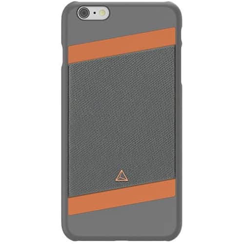 Adonit - Wallet Case Back Cover for Apple iPhone 6 and 6s - Slate, Copper - Larger Front