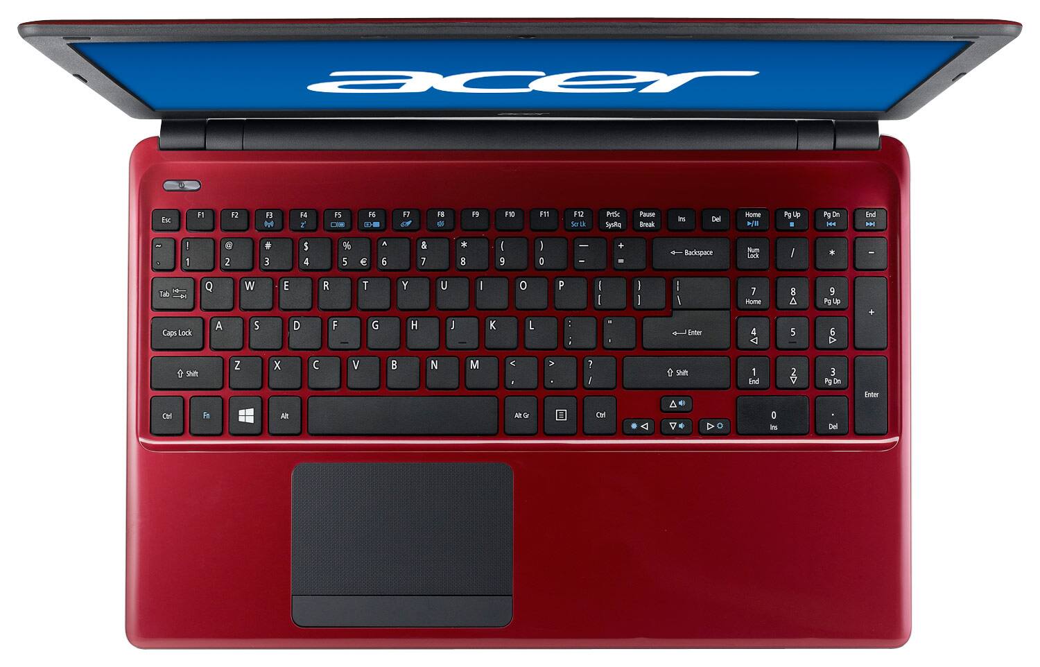 Acer - Aspire 15.6" Laptop - Intel Core i3 - 4GB Memory - 500GB Hard Drive - Red - Alternate View 11