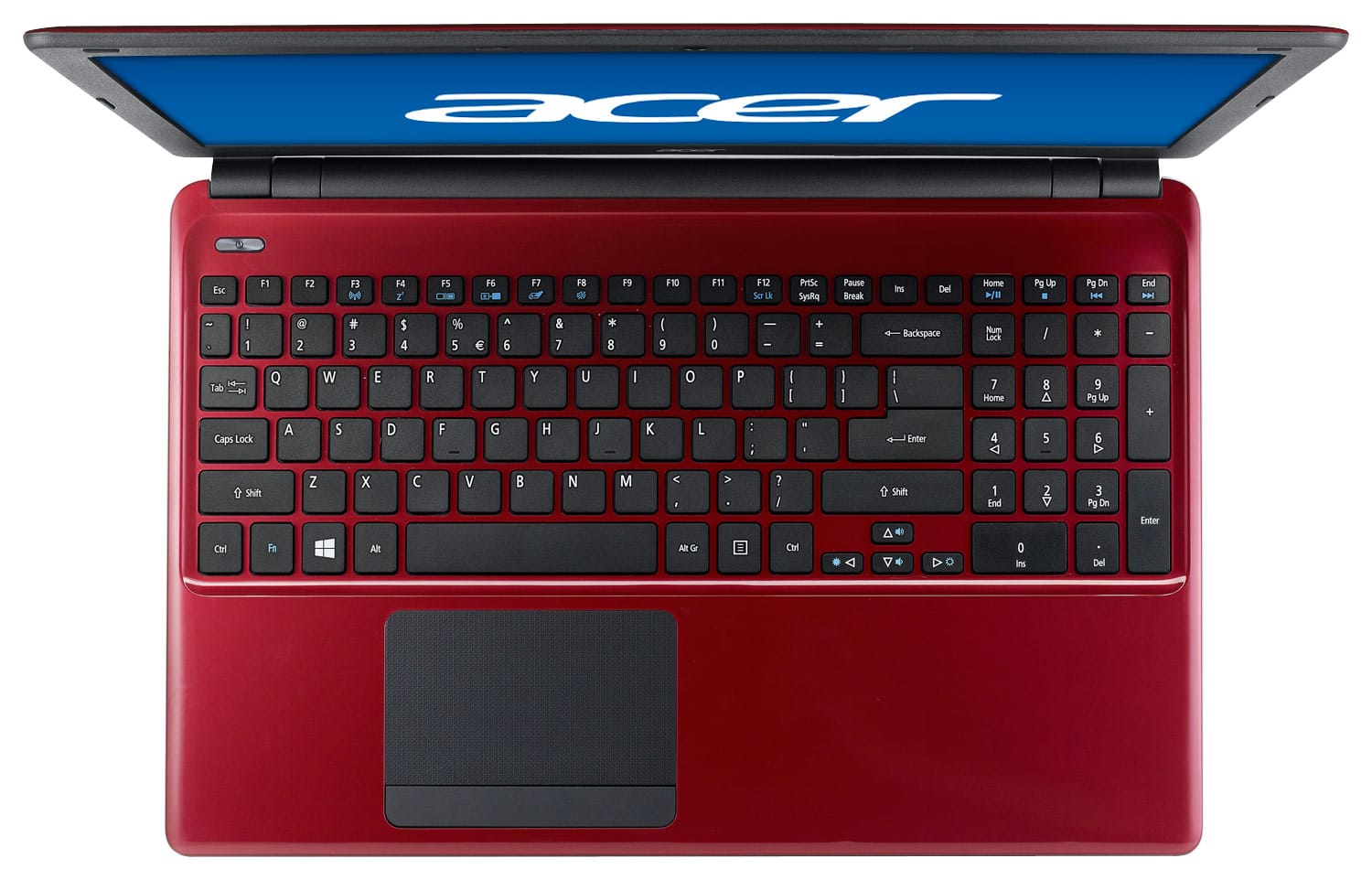 Acer - Aspire 15.6" Laptop - Intel Core i3 - 4GB Memory - 500GB Hard Drive - Red - Alternate View 11