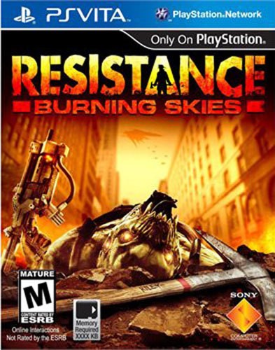 Resistance: Burning Skies PlayStation Vita by Sony