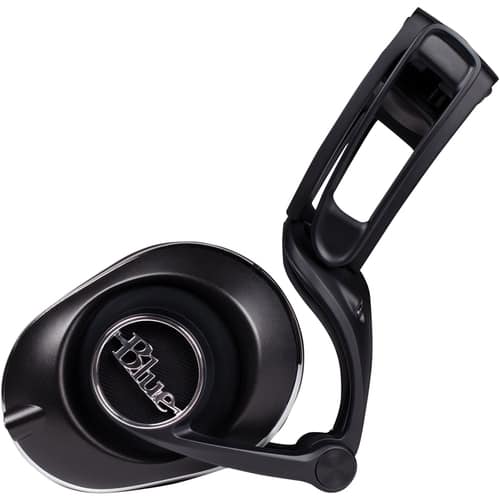 Blue Microphones - Lola Over-the-Ear Headphones - Black - Larger Front