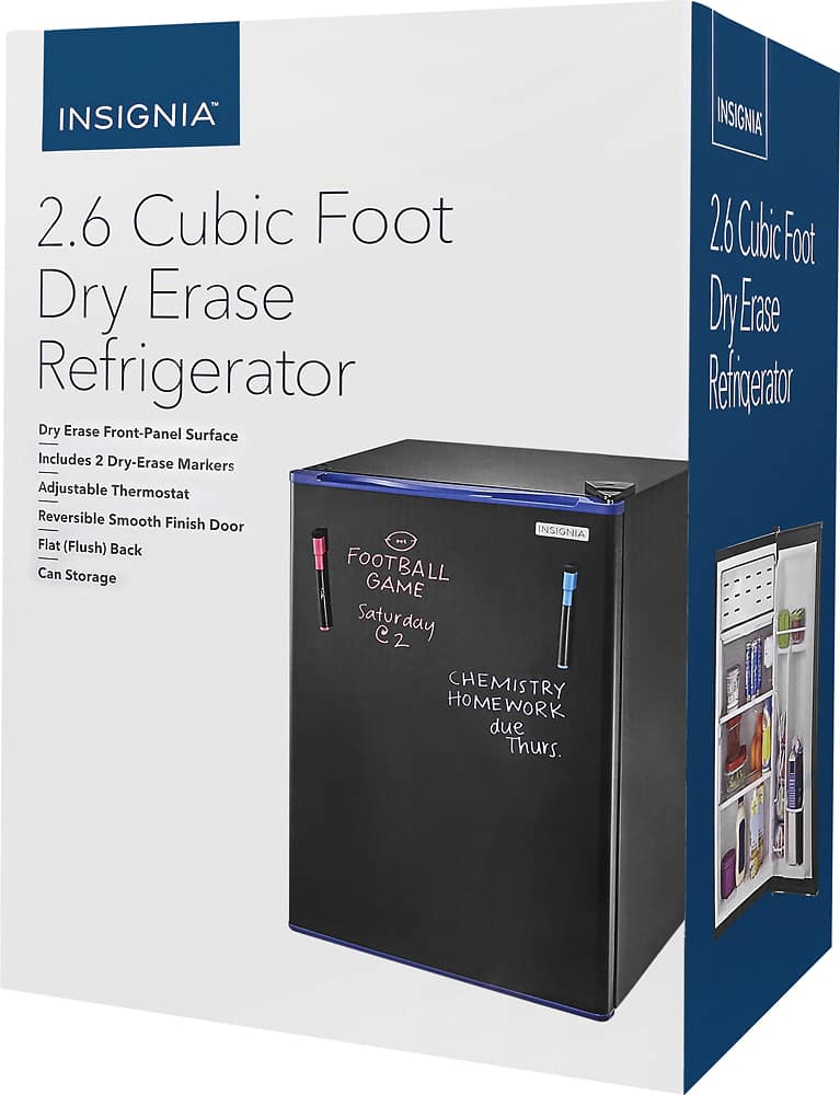 Insignia™ - 2.6 Cu. Ft. Refrigerator - Blue - AlternateView11 Zoom