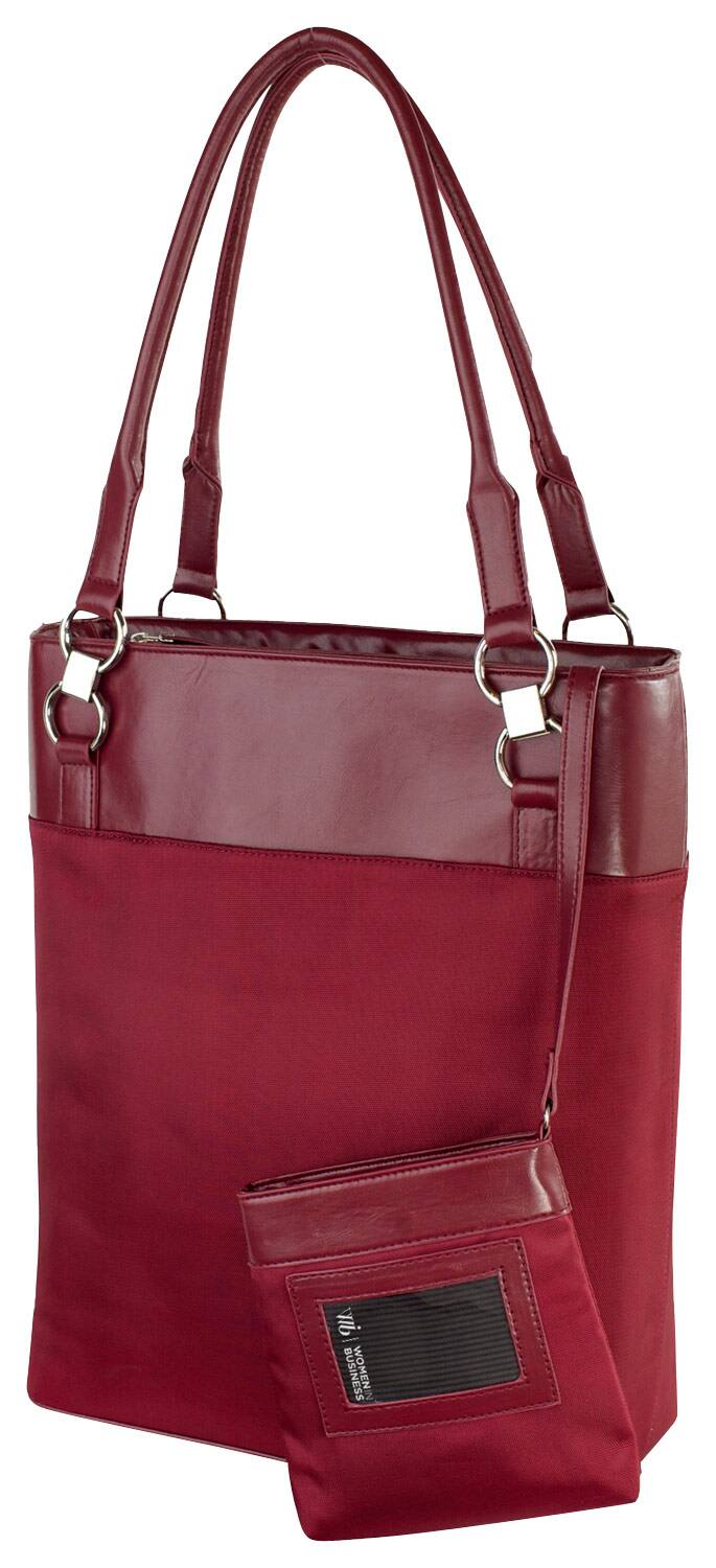 Women In Business - Bonita Classica Laptop Case - Wine - Larger Front