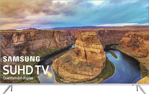 Samsung - 65" Class (64.5" Diag.) - LED - 2160p - Smart - 4K Ultra HD TV - with High Dynamic Range - Silver - Larger Front