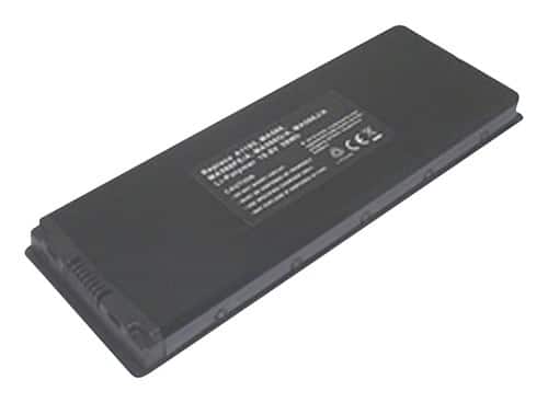 Laptop Battery Pros - Lithium-Polymer Battery for 13" Apple® MacBook® - Silver - Larger Front