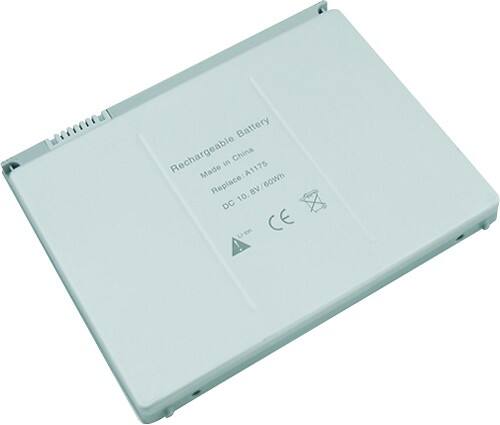 Laptop Battery Pros - Lithium-Polymer Battery for 15" Apple® MacBook® - Silver - Alternate View 11