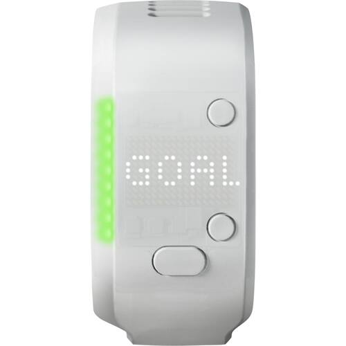 adidas - miCoach® Fit Smart Activity Tracker + Heart Rate (Large) - White - Larger Front