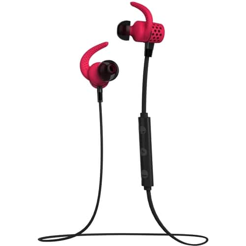BlueAnt - PUMP MINI In-Ear Wireless Headphones - Red - Larger Front