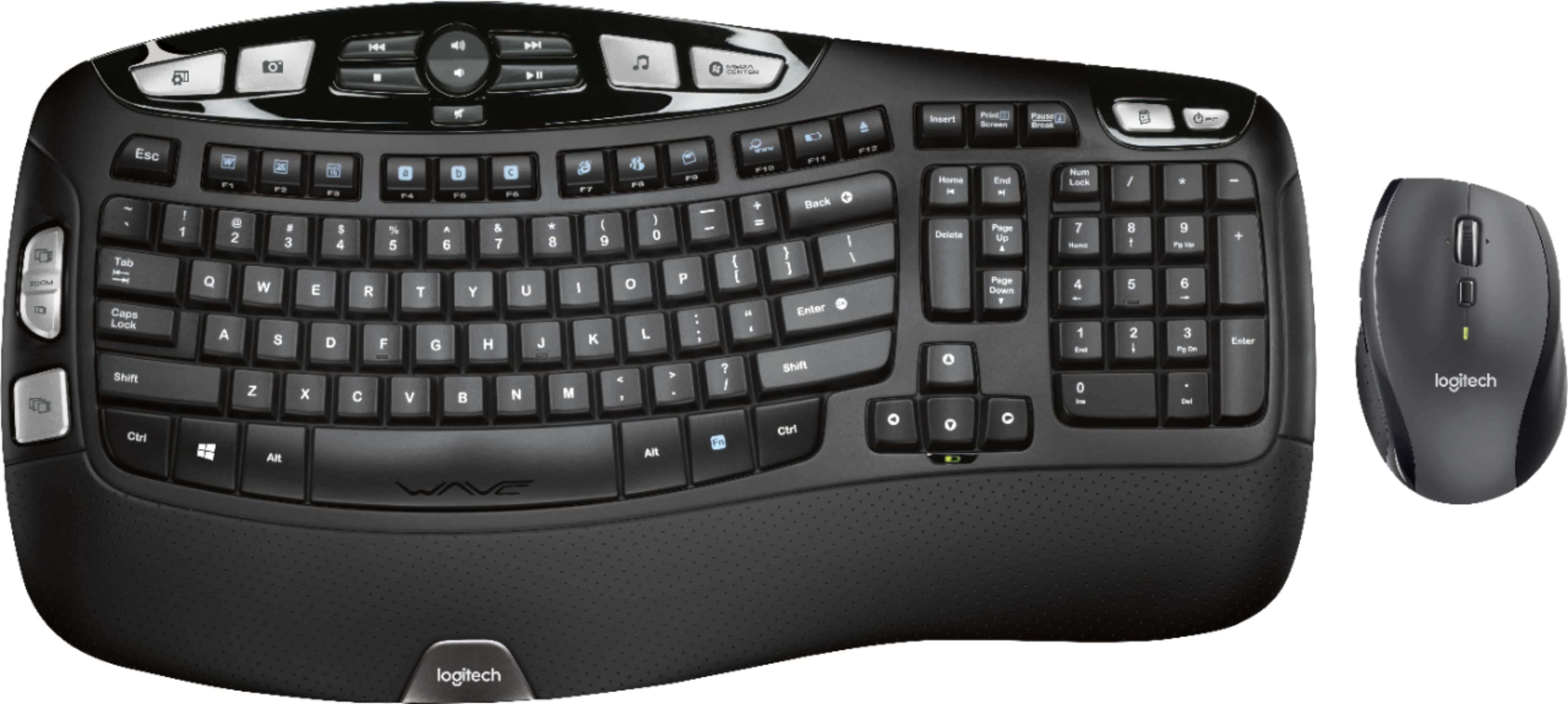 Logitech Comfort Wave Wireless Keyboard And Optical Mouse Just 49 99 Logitech Comfort Wave Wireless Keyboard And Optical Mouse Just 49 99