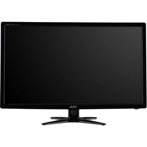 Acer - Refurbished 24" LED Monitor - Black - Larger Front