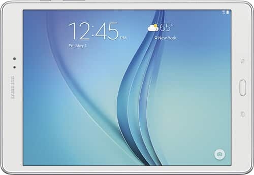 Samsung - Galaxy Tab A - 9.7" - 16GB - White - Larger Front