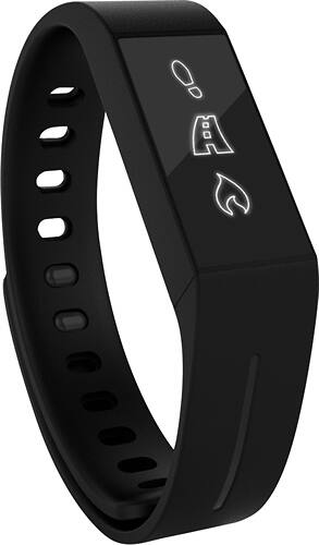 Striiv - Touch Fitness Tracker and Smartwatch - Black - Alternate View 1