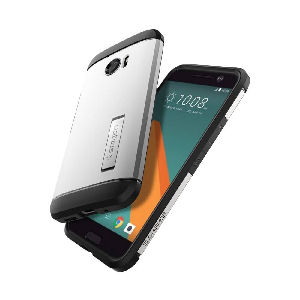 Best Buy Spigen Slim Armor Case For Htc Satin Silver H Cs