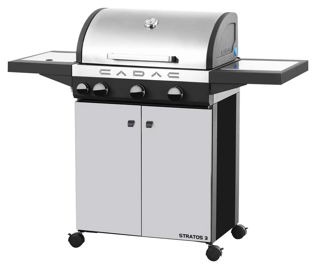 Cadac - Stratos 3 Gas Grill - Stainless-Steel - Angle