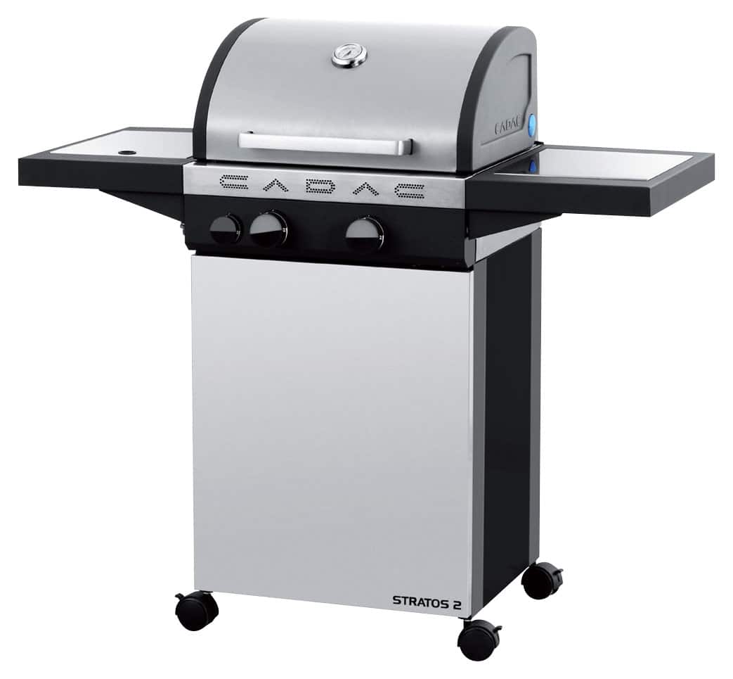 Cadac - Stratos 2 Gas Grill - Stainless-Steel - Angle