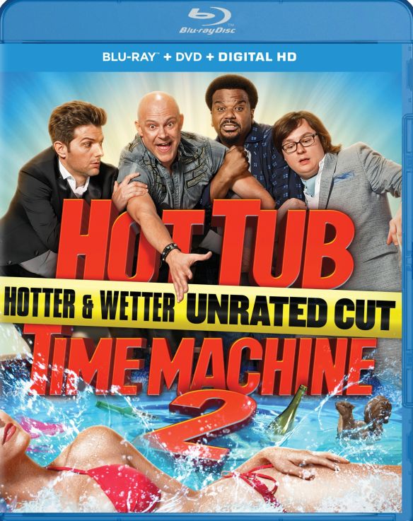 Best Buy Hot Tub Time Machine Discs Includes Digital Copy Blu