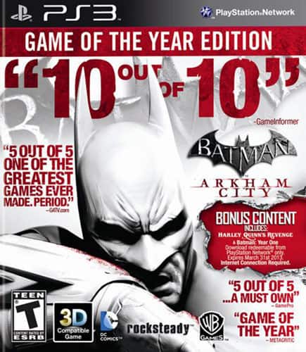 Batman: Arkham City - Game of the Year Edition - PlayStation 3 - Larger Front