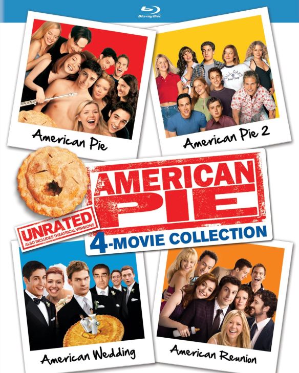 American Pie: Movie Collection - Unrated [Blu-ray] [4 Discs]  (Enhanced Widescreen for 16x9 TV)  (English/French/Spanish) - Larger Front