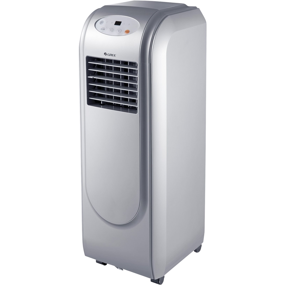 Best Buy Gree 249 7 Sq Ft Portable Air Conditioner Gray G15 10PACWHTK