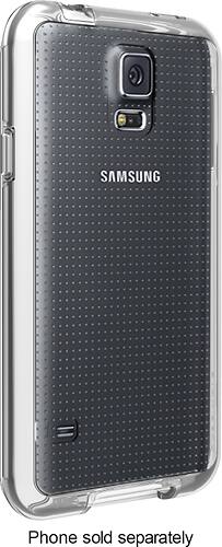 Case-Mate - Naked Tough Case for Samsung Galaxy S 5 Cell Phones - Clear - Angle