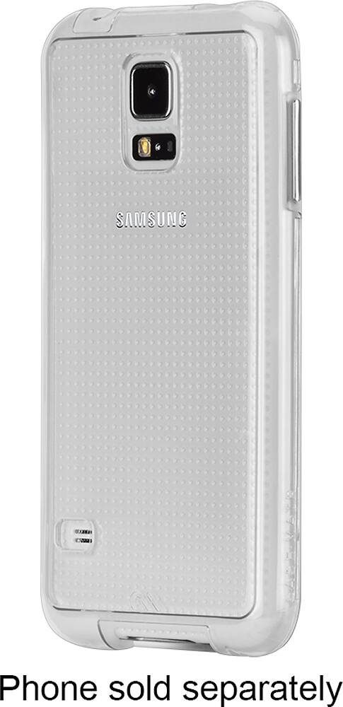 Case-Mate - Naked Tough Case for Samsung Galaxy S 5 Cell Phones - Clear - Front Zoom