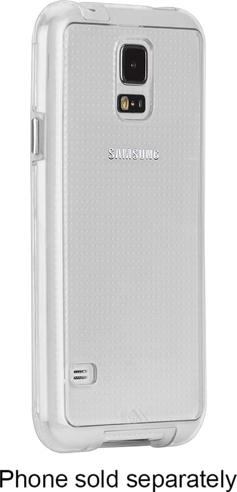 Case-Mate - Naked Tough Case for Samsung Galaxy S 5 Cell Phones - Clear - AlternateView1 Zoom