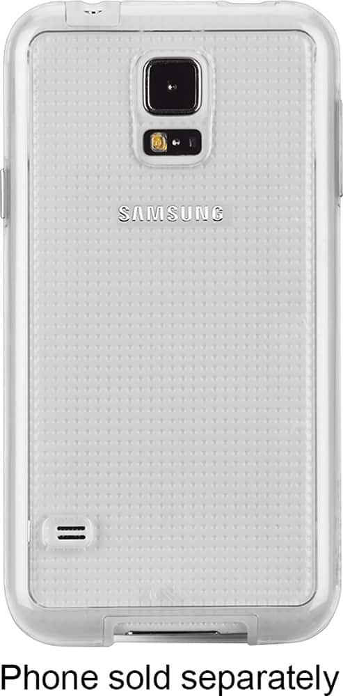 Case-Mate - Naked Tough Case for Samsung Galaxy S 5 Cell Phones - Clear - AlternateView2 Zoom