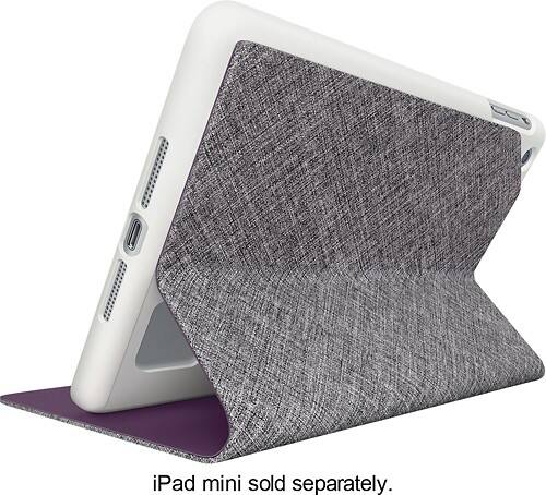 Logitech Hinge Flexible Case for Apple iPad mini - Mid Gray - Refurbished