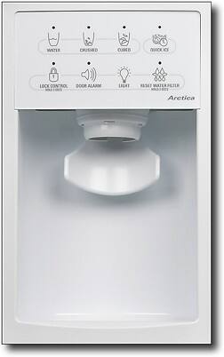 Best Buy GE Profile Arctica 25 5 Cu Ft Side By Side Refrigerator