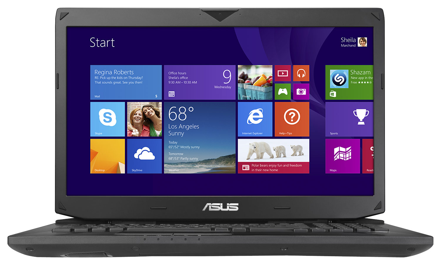ASUS G750JS-DS71 17.3" Laptop with Intel Core i7-4700HQ / 16GB RAM / 1TB HDD + 256GB SSD / Win 8.1 / 3GB Video