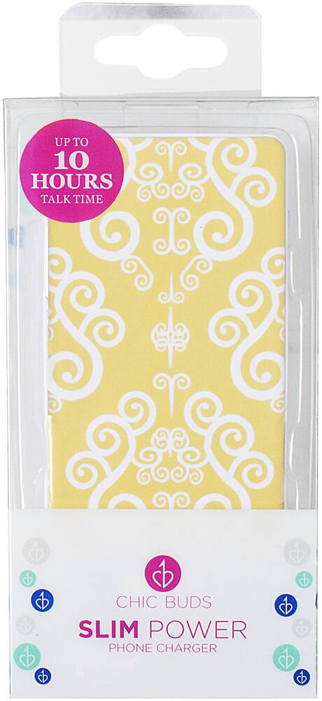 chicBuds - Slim Power Portable Charger - Red - AlternateView2 Zoom