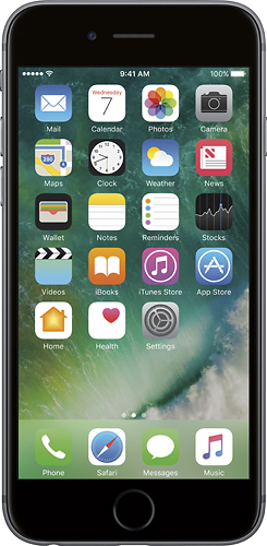 Apple - iPhone 6s 16GB - Space Gray (Verizon)