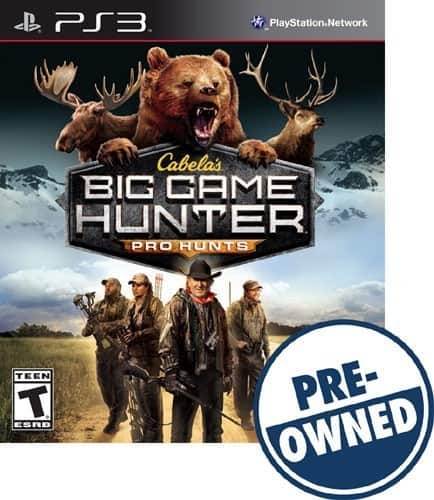 Cabelas Big Game Hunter: Pro Hunts - PRE-OWNED - PlayStation 3 - Best ...