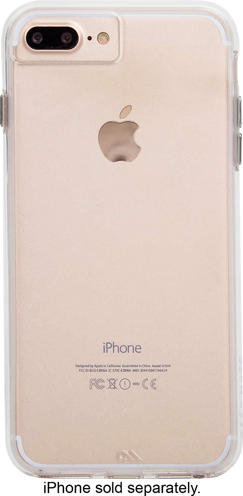 Best Buy Case Mate Naked Tough Case For Apple Iphone Plus Clear Cm